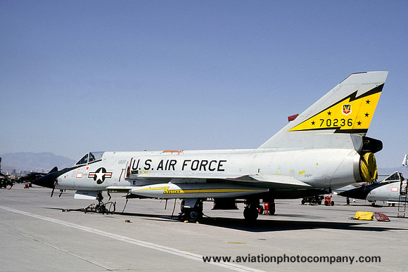 USAF 5 FIS Convair F-106A Delta Dart 57-0236 (1980)