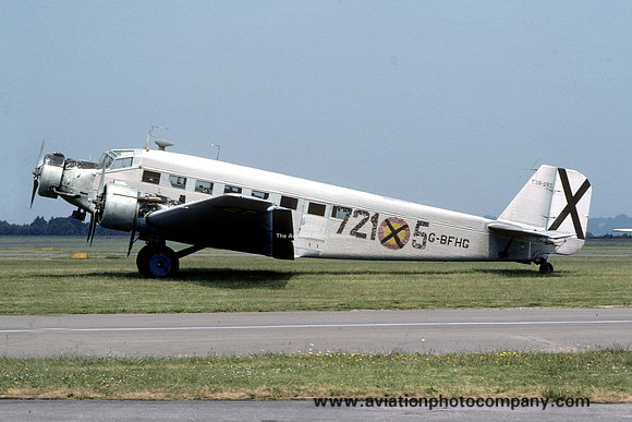 Ex Spanish Air Force CASA 352L G-BFHG/T.2B-282 (1978)