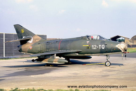 French Air Force EC1/12 Dassault Super Mystere B.2 90/12-YQ (1974)