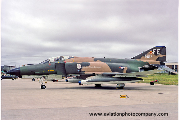 USAF 1 TFW 90 TFS McDonnell F-4E Phantom 67-0217 (1971)