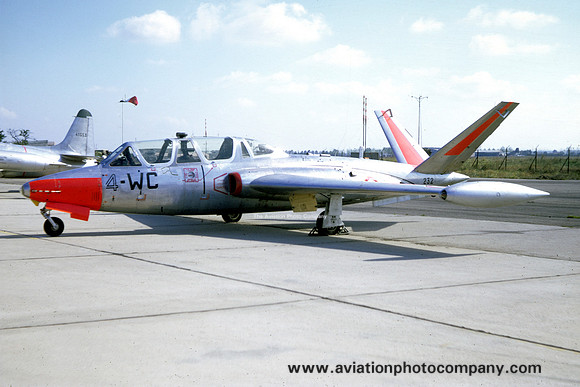 French Air Force SLVSV4 Fouga CM.170 Magister 232/4-WC (1972)