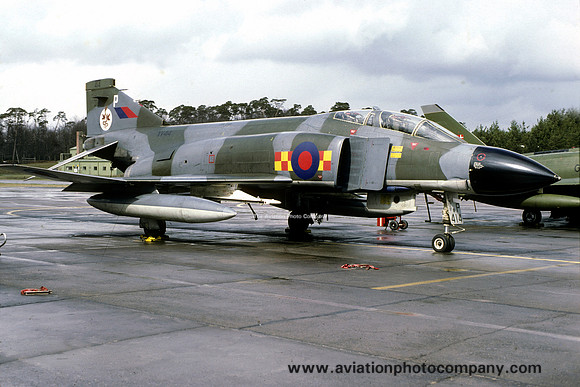 RAF 92 Squadron McDonnell F-4M Phantom FGR.2 XV414/P (1979)