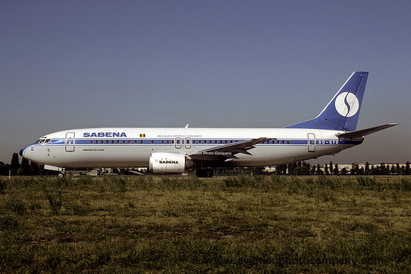 Sabena Boeing 737-400 OO-YSD (1992)