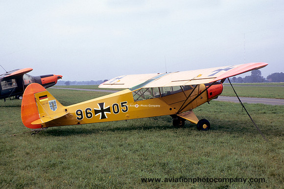 German Air Force LeKG42 Piper L-18C Super Cub 96+05 (1973)