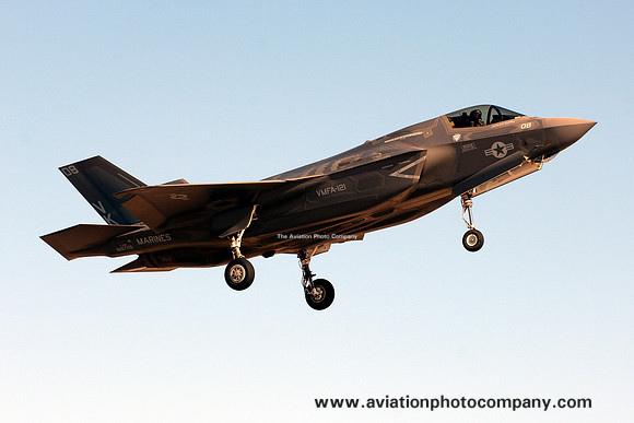 USMC VMFA-121 Lockheed F-35B 168726/VK-08 at MCAS Yuma (2013)
