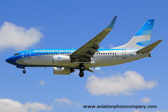 Aerolineas Argentinas Boeing 737-700 LV-CSC (2015)