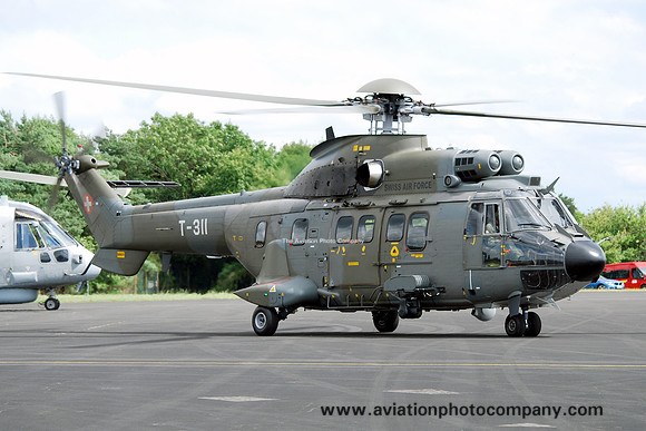 Swiss AF Aerospatiale AS.332M1 T-311 at RIAT Fairford (2014)