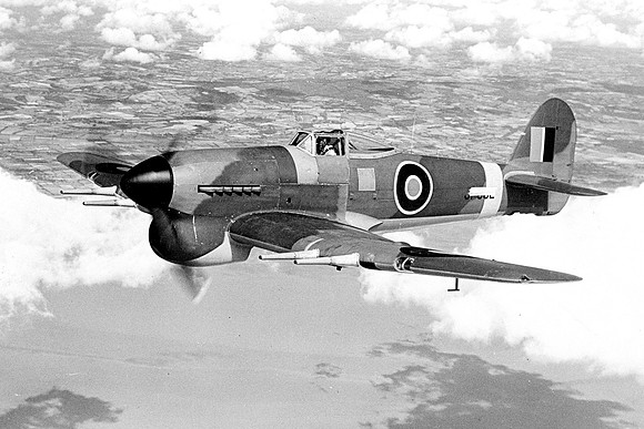 RAF Hawker Typhoon Air to Air