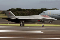 Danish Air Force Lockheed F-35A L-003 at Lajes (2025)