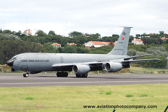 Turkish Air Force 101 Filo Boeing KC-135R Stratotanker 58-0110 at Lajes (2009)