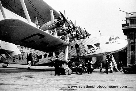 Imperial Airways London Short Scylla G-ACJK