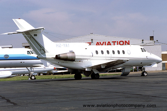 Hawker Siddeley HS125-600B HZ-YA1 (1984)