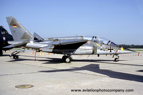 German Air Force Dassault/Dornier Alpha Jet 40+56 (1987)