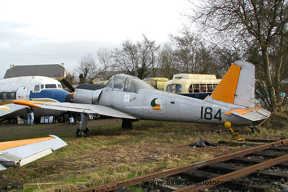Irish Air Corps Percival Provost T.53 184 displayed at Dromond (2008)