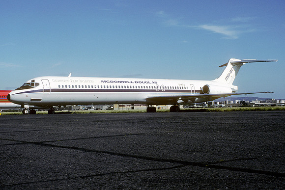 Guinness Peat Aviation McDonnell Douglas MD-83 EI-BTV (1990)