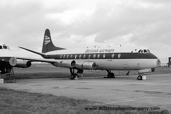 British Airways Vickers Viscount G-AOJC (1976)