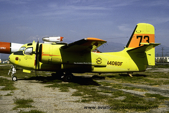 HV Flying Service Grumman S-2A Tracker N406DF/73 (1979)