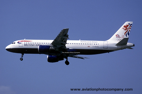 British Airways Airbus A320-100 G-BUSC (1998)