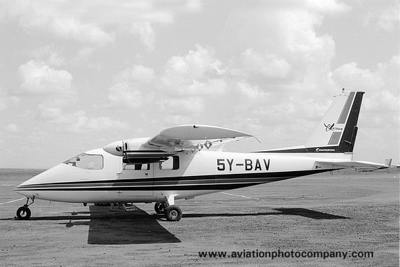 Caspair Partenavia P-68B 5Y-BAV (1979)