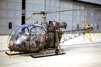German Army HFS7 Sud Alouette II 76+13 (1991)