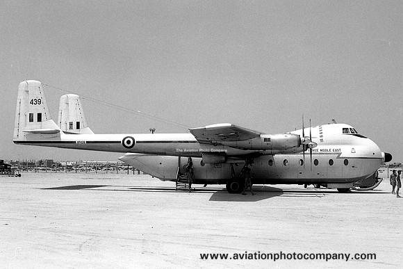 RAF 105 Squadron AWA Argosy C.1 XP439 (1966)