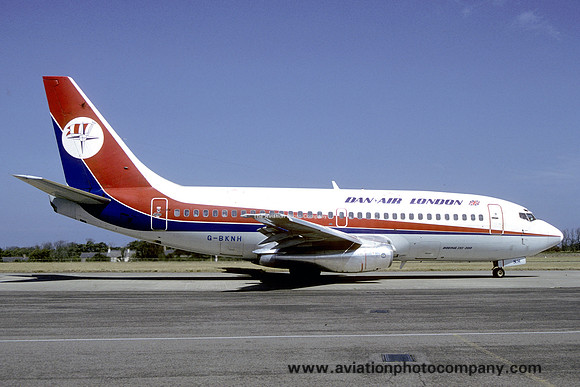 Dan Air London Boeing 737-200 G-BKNH (1988)