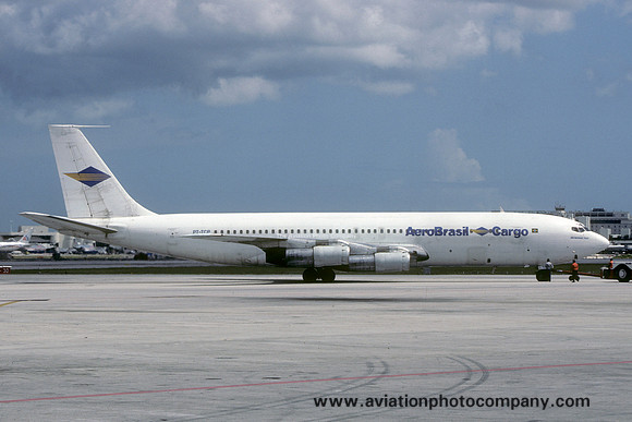 AeroBrasil Cargo Boeing 707-365C PT-TCP (1992)