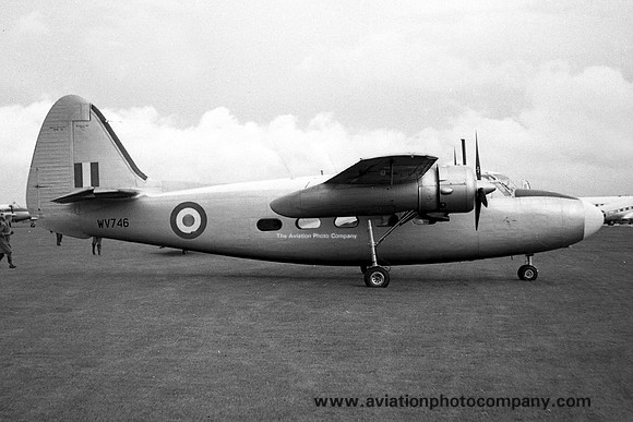 RAF Hunting Pembroke C.1 WV746 (1956)