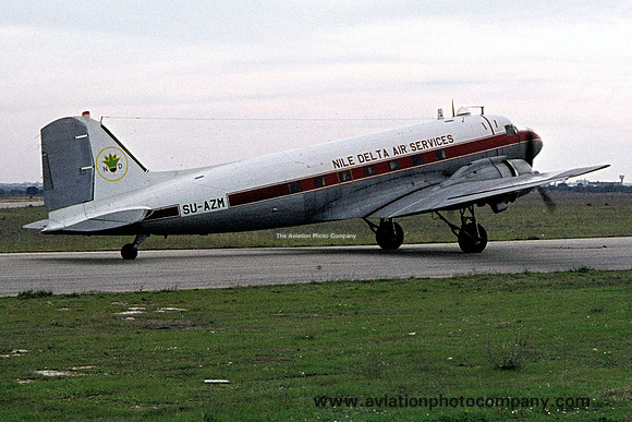 Nile Delta Air Services Douglas C-47 Dakota SU-AZM (1977)