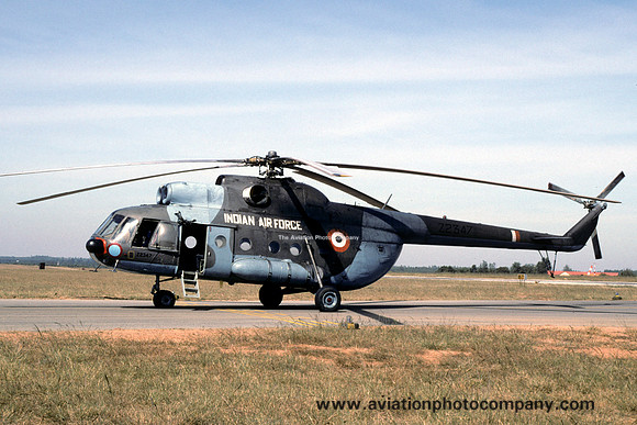 Indian Air Force Mil Mi-8 Z2347 at Aero India 1996 Yelahanka