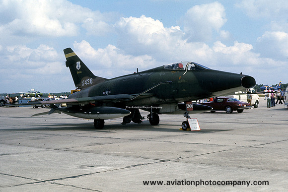 USAF Indiana ANG North American F-100D Super Sabre 56-3436 (1975)