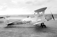 Royal Navy Yeovilton Station Flight De Havilland Tiger Moth XL714 (1969)
