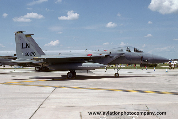 USAF 48 FW 493 FS McDonnell Douglas F-15C Eagle 86-0178/LN (2002)