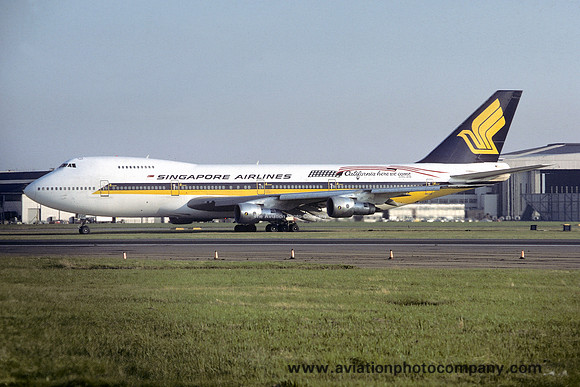 Singapore Airlines Boeing 747-212B 9V-SQF (1978)