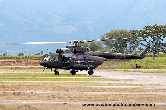 Colombian Army BAAV 3 Mil Mi-17-V5 EJC3395 at Tolemaida (2013)