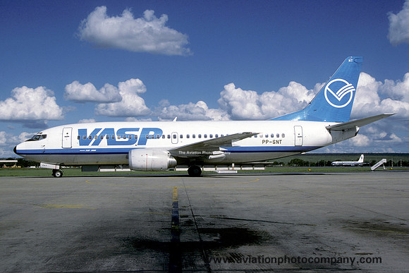 VASP Boeing 737-300 OO-SNT (1987)
