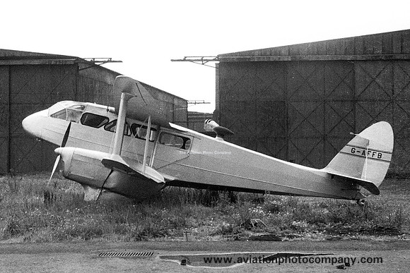 De Havilland Dragon Rapide G-AFFB (1963)