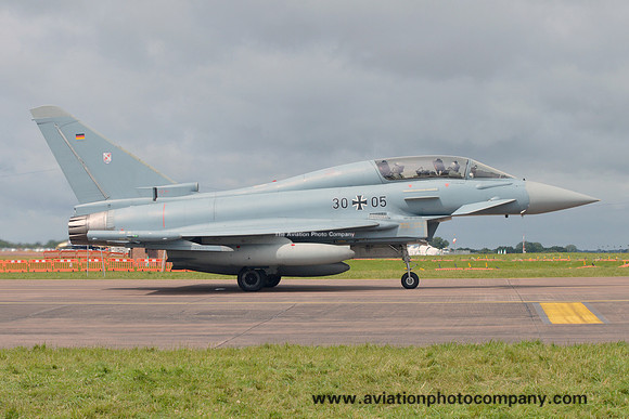 German Air Force TLG31 Eurofighter EF-2000(T) 30+05 at RIAT Fairford (2016)