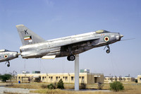 Kuwait Air Force English Electric F.53 53-417 displayed at Ahmed Al Jaber AB (1995)