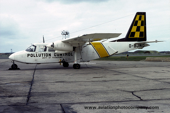 Department of Transport Pollution Control Britten Norman BN-2 Islander G-BJWO (1984)