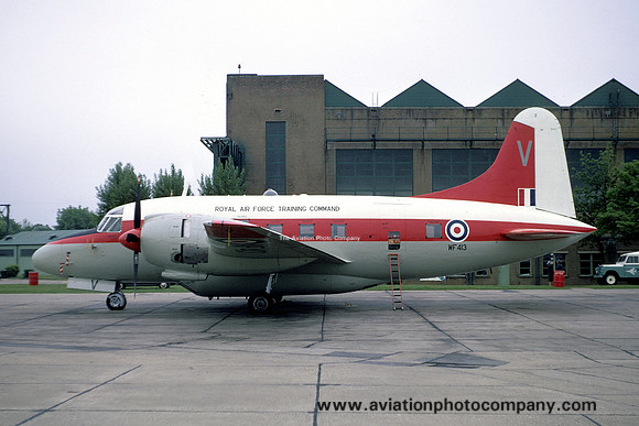 RAF 5 FTS Vickers Varsity T.1 WF413/V (1971)