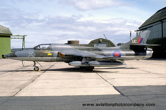 RAF 237 OCU Hawker Hunter T.7 XL613/UC (1985)