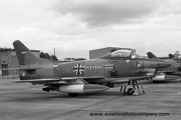 West German Air Force LeKG41 FIAT G-91R 30+06 at Lossiemouth (1975)