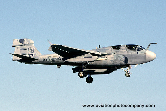 USMC VMAQ-1 Grumman EA-6B 160786/CB-01 (2000)