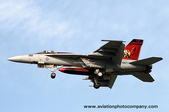 US Navy VFA-31 McDonnell Douglas F/A-18E Super Hornet 166776/AJ-100 at NAS Oceana (2012)