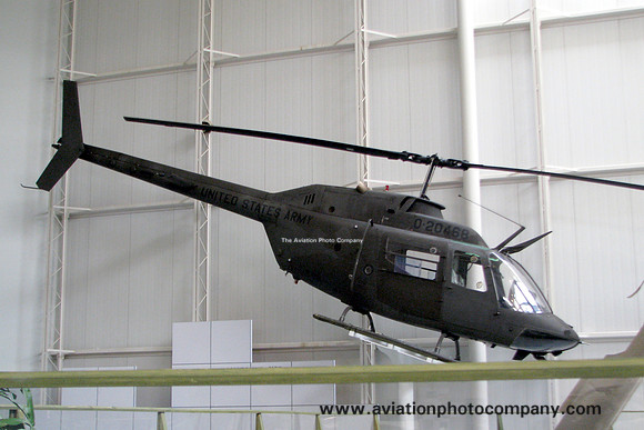 US Army Bell OH-58A Kiowa 71-20468 displayed at Fort Rucker (2011)