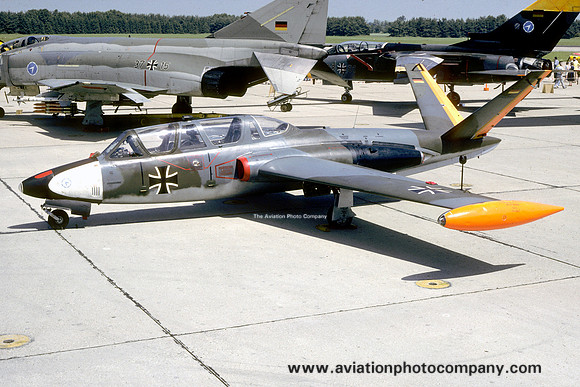 German Air Force Fouga CM.170 Magister '71' (1987)