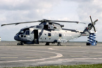 Royal Navy 824 Squadron Westland Merlin HM.1 XH836/CU582 at RNAS Culdrose (2000)