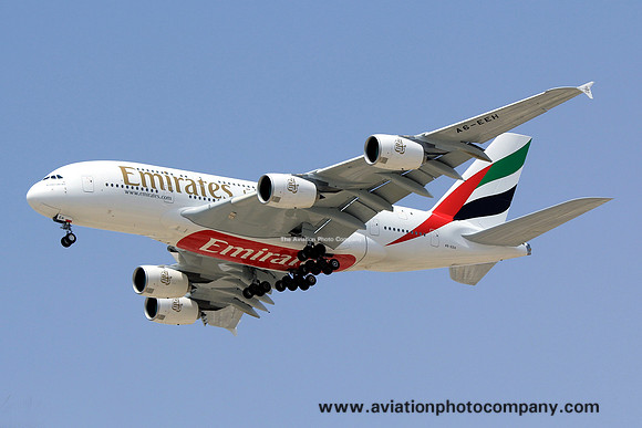Emirates Airbus A380-800 A6-EEH at Dubai (2013)