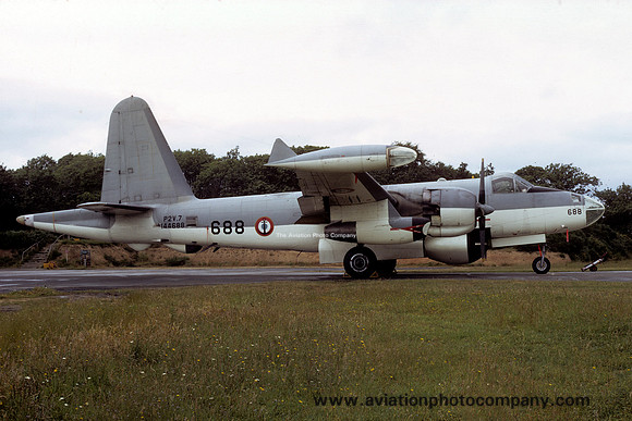 French Navy 25F Lockheed P2V-7 (SP-2H) Neptune 144688 (1972)